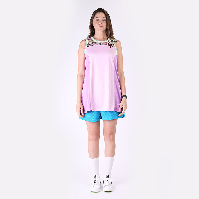 женская розовая майка Jordan Heatwave Women's Top DC2128-676 - цена, описание, фото 7